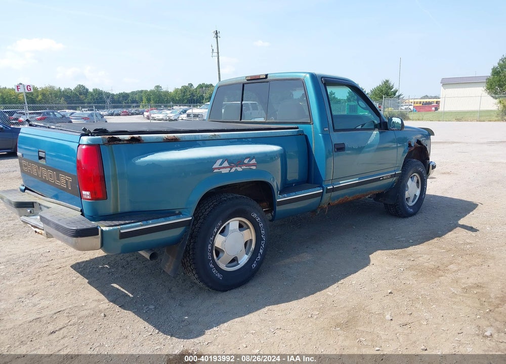 1997 CHEVROLET K1500 SPORTSIDE VIN: 1GCEK14R8VZ224795