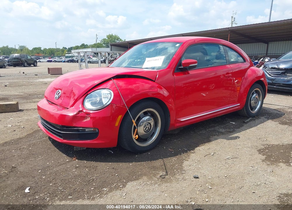 2012 VOLKSWAGEN BEETLE 2.5L VIN: 3VWJP7AT5CM659806