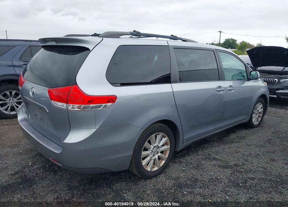 2011 TOYOTA SIENNA XLE VIN: 5TDDK3DC6BS028497