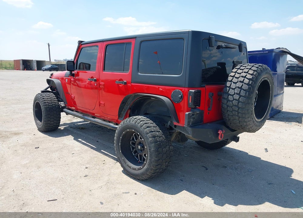 2017 JEEP WRANGLER UNLIMITED SPORT 4X4 VIN: 1C4BJWDG0HL703494