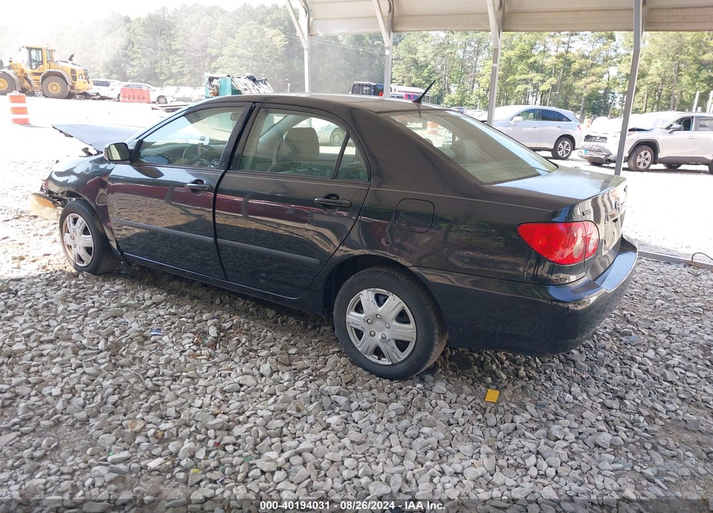 2007 TOYOTA COROLLA CE VIN: JTDBR32E670135552