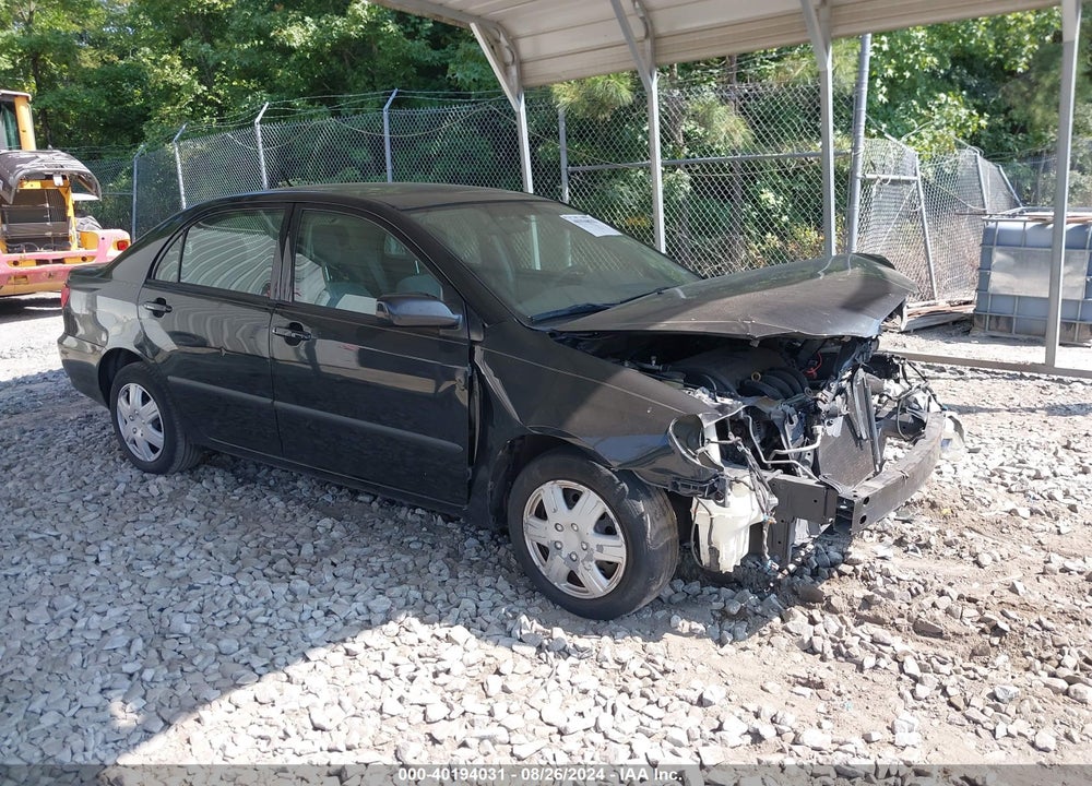 2007 TOYOTA COROLLA CE VIN: JTDBR32E670135552