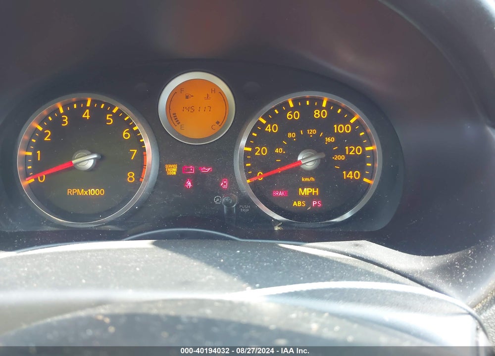 2008 NISSAN SENTRA SE-R SPEC V VIN: 3N1CB61E58L620820