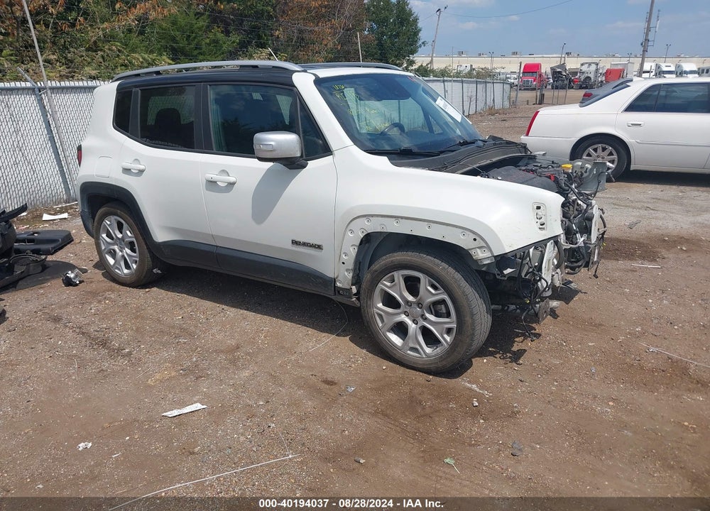 2018 JEEP RENEGADE LIMITED FWD VIN: ZACCJADB5JPG74233