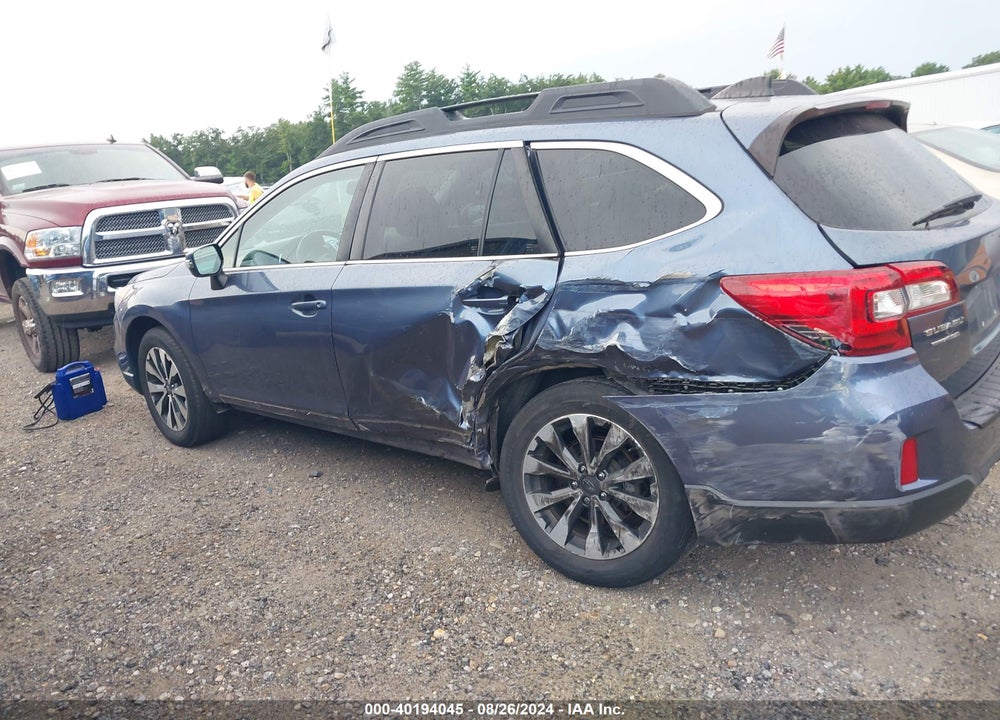 2017 SUBARU OUTBACK 2.5I LIMITED VIN: 4S4BSAKC7H3368732