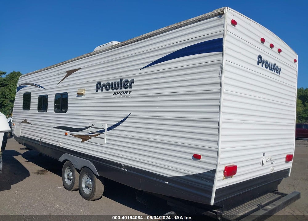 2011 HEARTLAND PROWLER 27P SBD VIN: 5SFEB3027BE229278