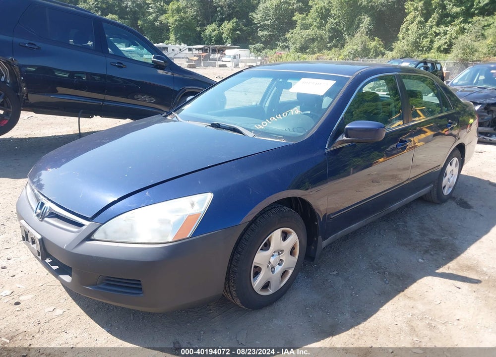 2007 HONDA ACCORD 2.4 LX VIN: 1HGCM55427A027913