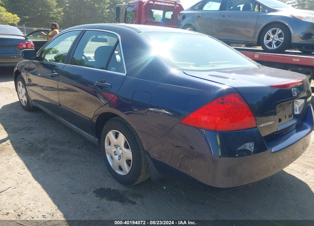 2007 HONDA ACCORD 2.4 LX VIN: 1HGCM55427A027913