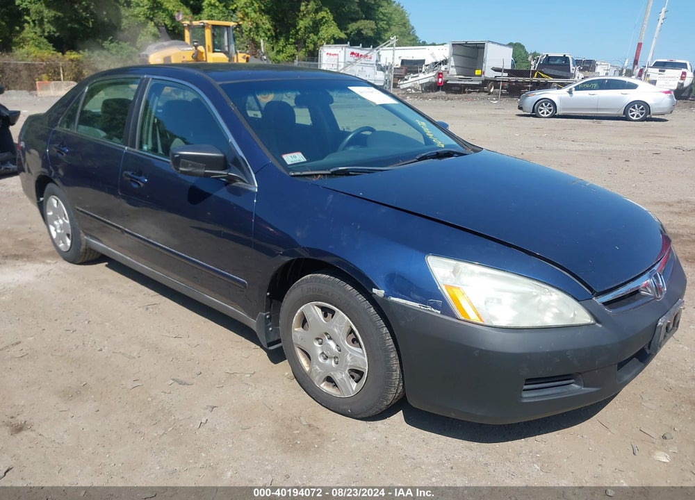 2007 HONDA ACCORD 2.4 LX VIN: 1HGCM55427A027913
