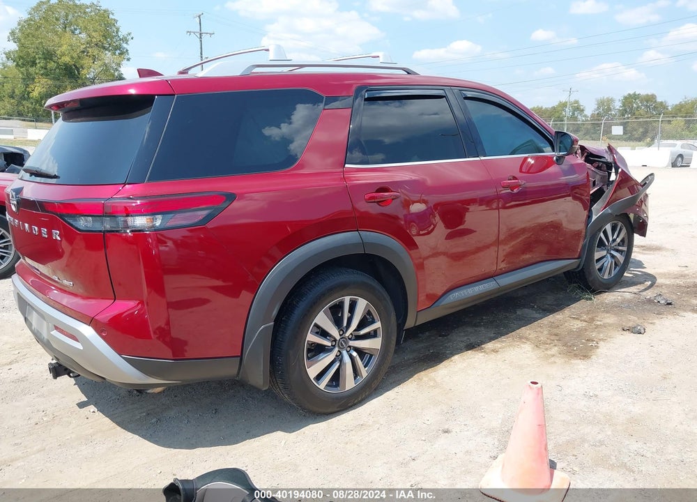 2022 NISSAN PATHFINDER SL 4WD VIN: 5N1DR3CC2NC259072