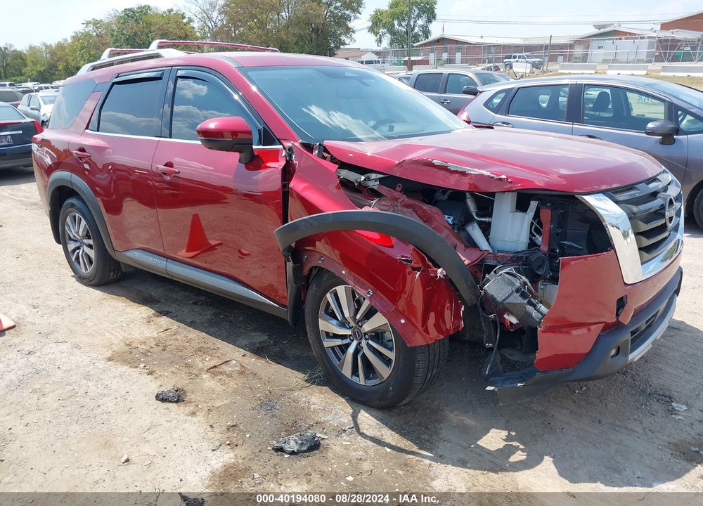 2022 NISSAN PATHFINDER SL 4WD VIN: 5N1DR3CC2NC259072