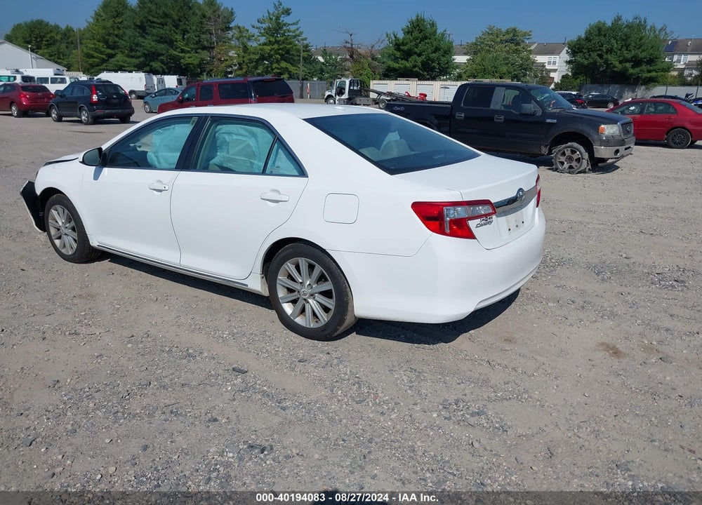 2012 TOYOTA CAMRY XLE VIN: 4T4BF1FK7CR219896