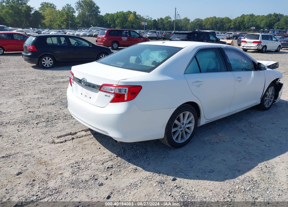 2012 TOYOTA CAMRY XLE VIN: 4T4BF1FK7CR219896
