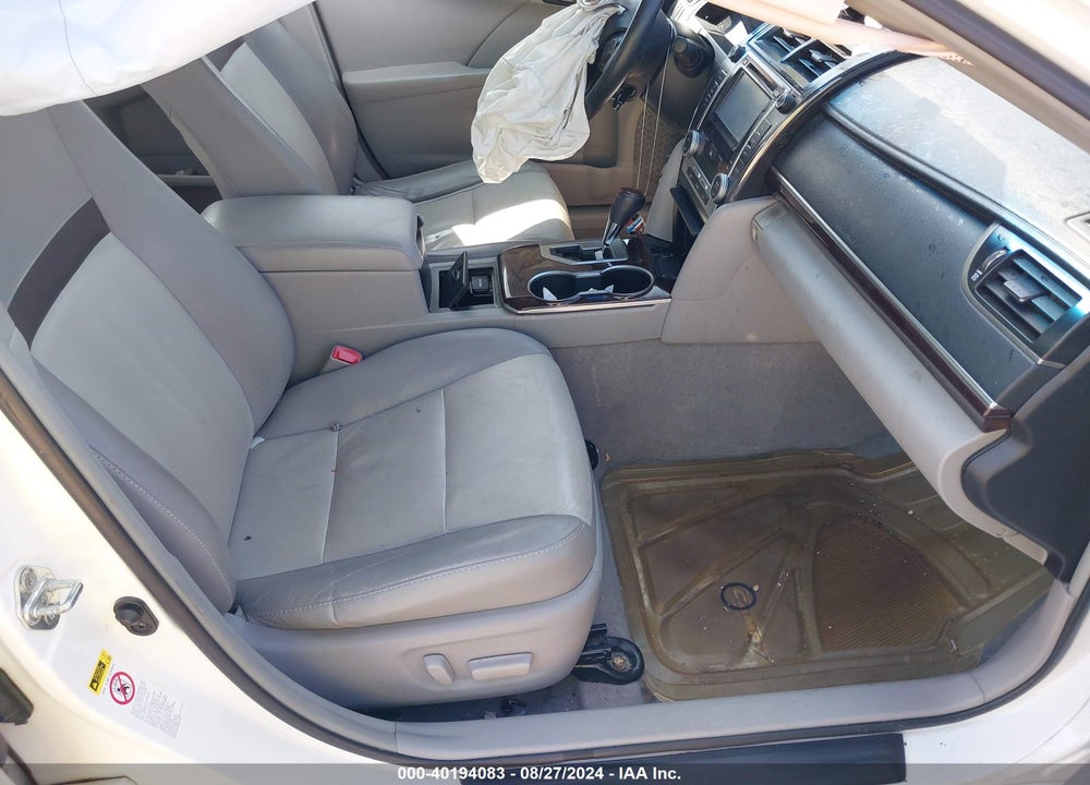 2012 TOYOTA CAMRY XLE VIN: 4T4BF1FK7CR219896