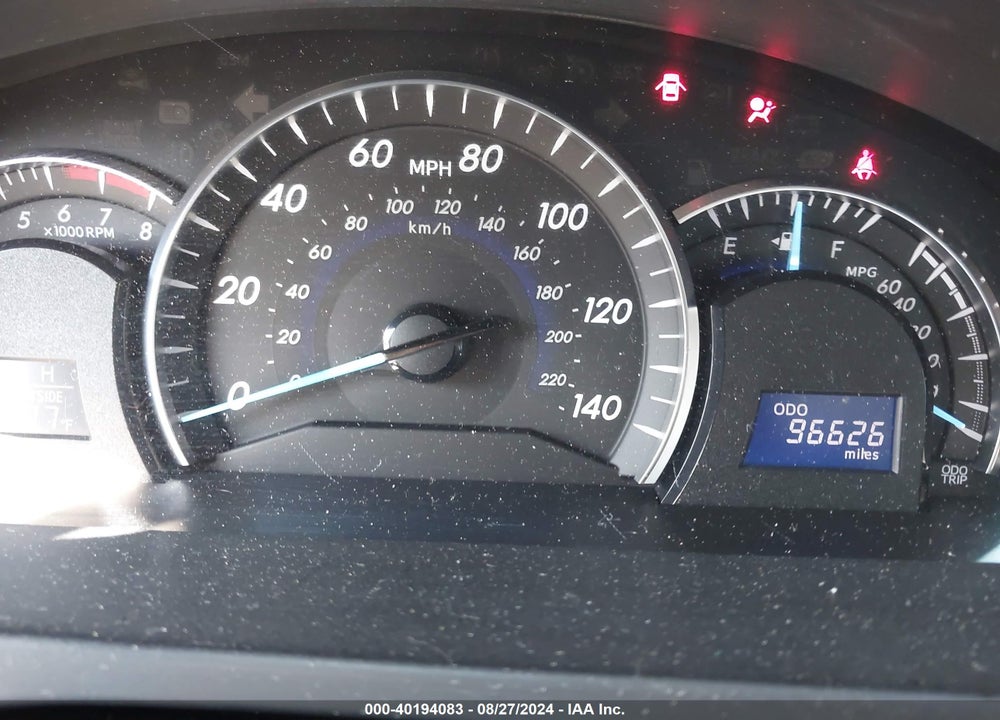 2012 TOYOTA CAMRY XLE VIN: 4T4BF1FK7CR219896