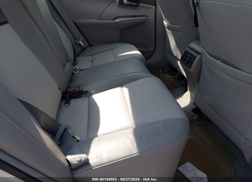 2012 TOYOTA CAMRY XLE VIN: 4T4BF1FK7CR219896