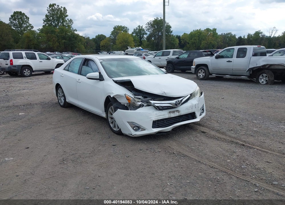2012 TOYOTA CAMRY XLE VIN: 4T4BF1FK7CR219896