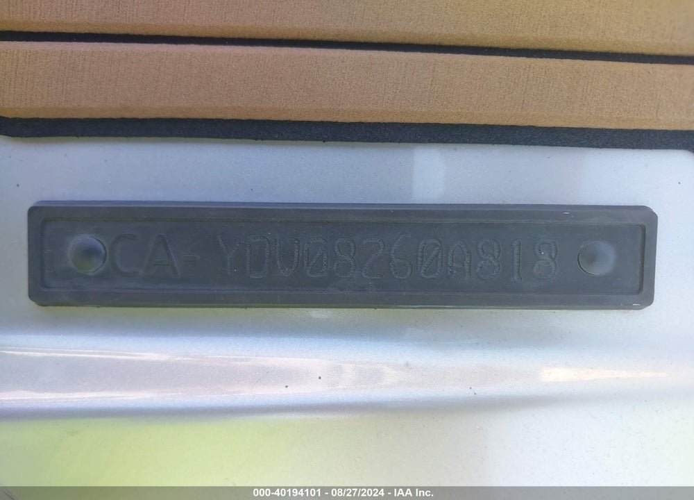 2018 SEA DOO OTHER VIN: XXXXXYDV08260A818