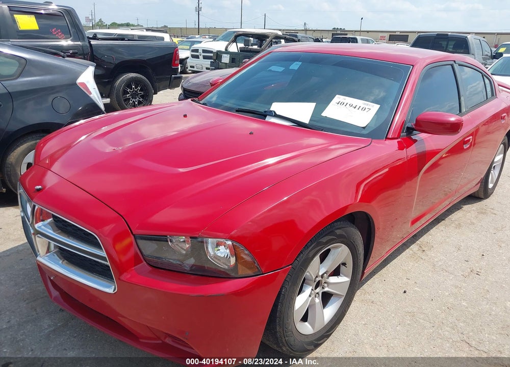 2012 DODGE CHARGER SE VIN: 2C3CDXBG4CH191110