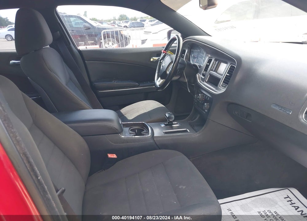 2012 DODGE CHARGER SE VIN: 2C3CDXBG4CH191110