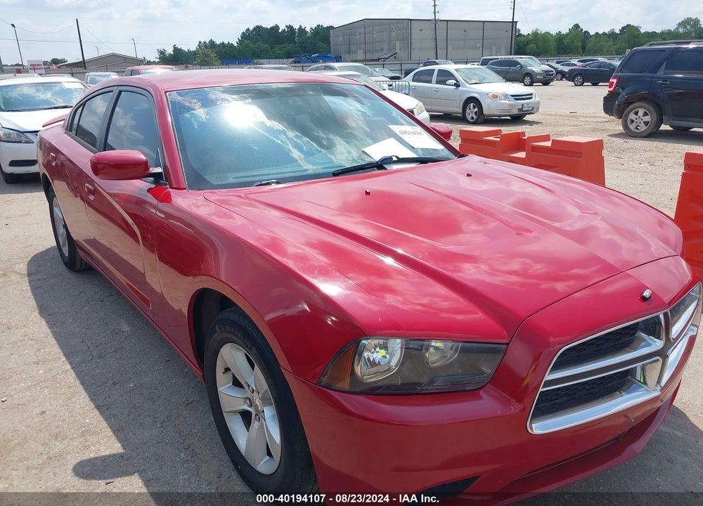 2012 DODGE CHARGER SE VIN: 2C3CDXBG4CH191110