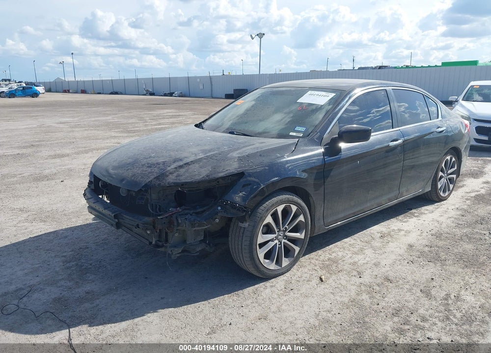 2015 HONDA ACCORD SPORT VIN: 1HGCR2F56FA272607