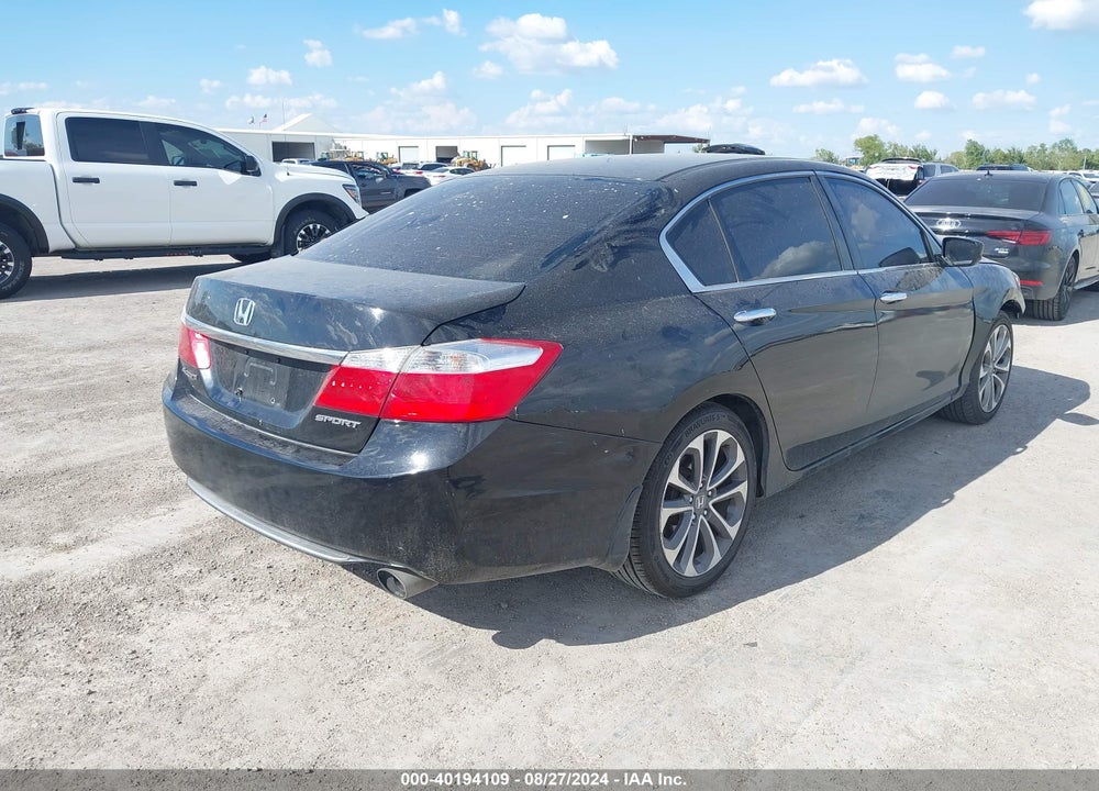 2015 HONDA ACCORD SPORT VIN: 1HGCR2F56FA272607