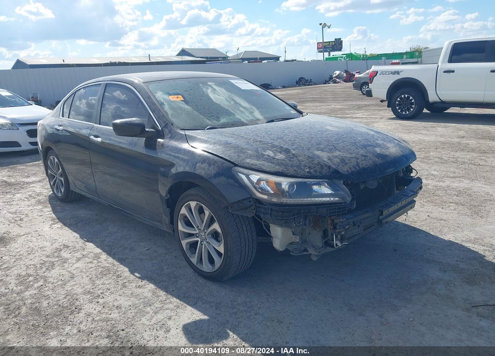 2015 HONDA ACCORD SPORT VIN: 1HGCR2F56FA272607