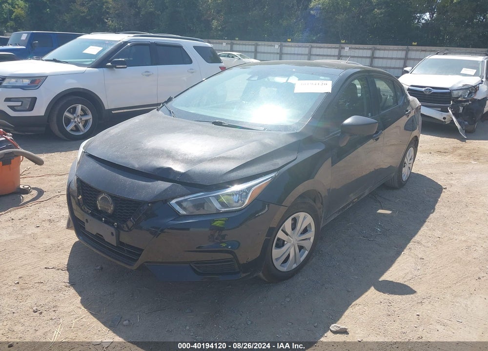 2020 NISSAN VERSA S XTRONIC CVT VIN: 3N1CN8DV7LL901332