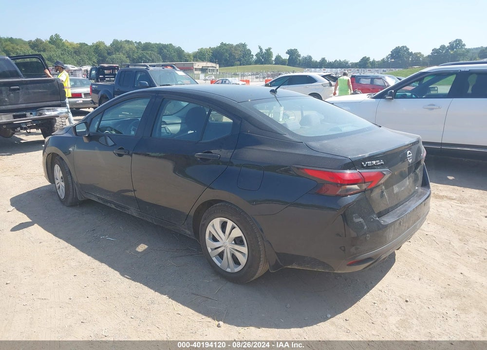 2020 NISSAN VERSA S XTRONIC CVT VIN: 3N1CN8DV7LL901332