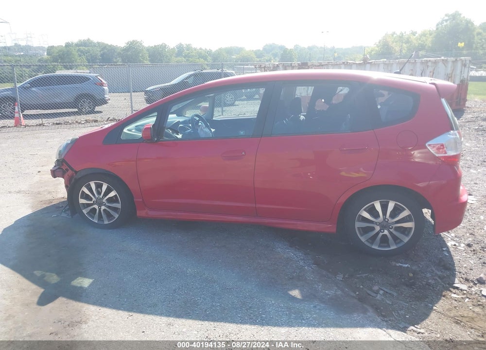 2007 HONDA FIT SPORT VIN: JHMGE8453CC016693