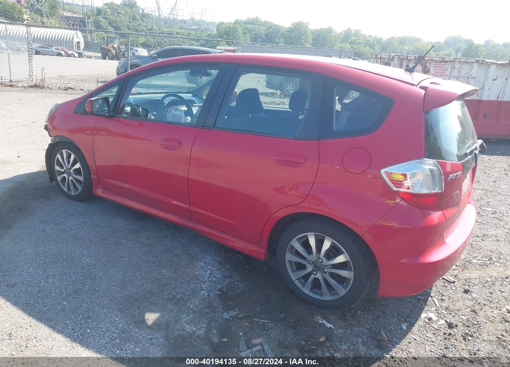 2007 HONDA FIT SPORT VIN: JHMGE8453CC016693