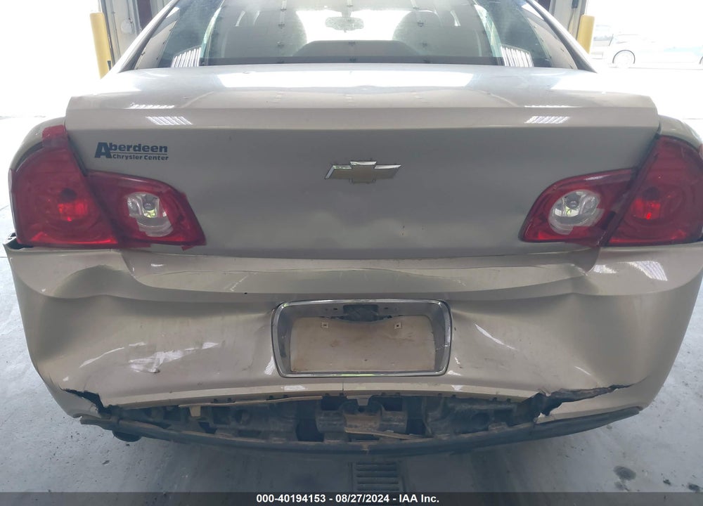 2010 CHEVROLET MALIBU VIN: 1G1ZC5EBXAF146662