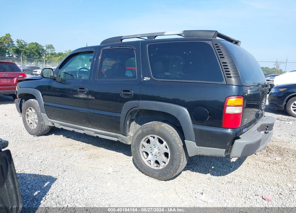2003 CHEVROLET TAHOE Z71 VIN: 1GNEK13Z83R227802