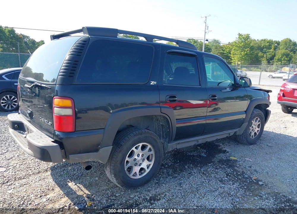 2003 CHEVROLET TAHOE Z71 VIN: 1GNEK13Z83R227802