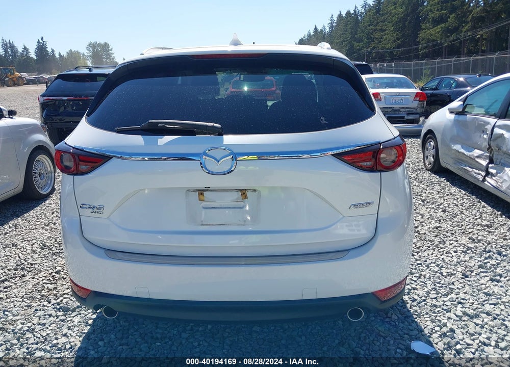2018 MAZDA CX-5 GRAND TOURING VIN: JM3KFBDM4J1359192