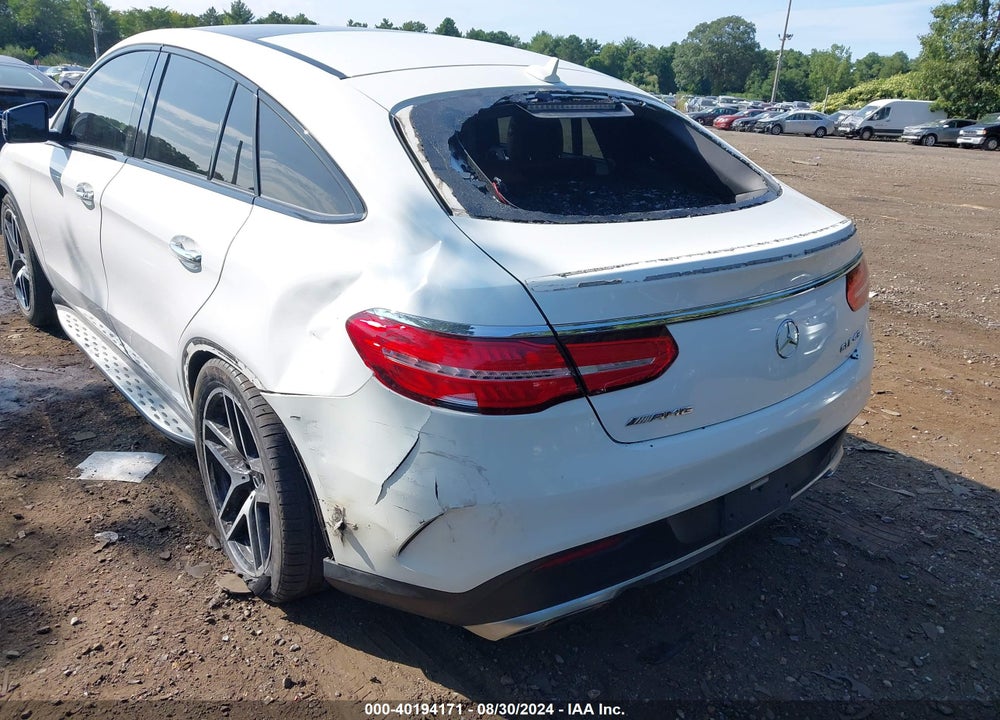 2019 MERCEDES-BENZ AMG GLE 43 COUPE 4MATIC VIN: 4JGED6EB9KA140385