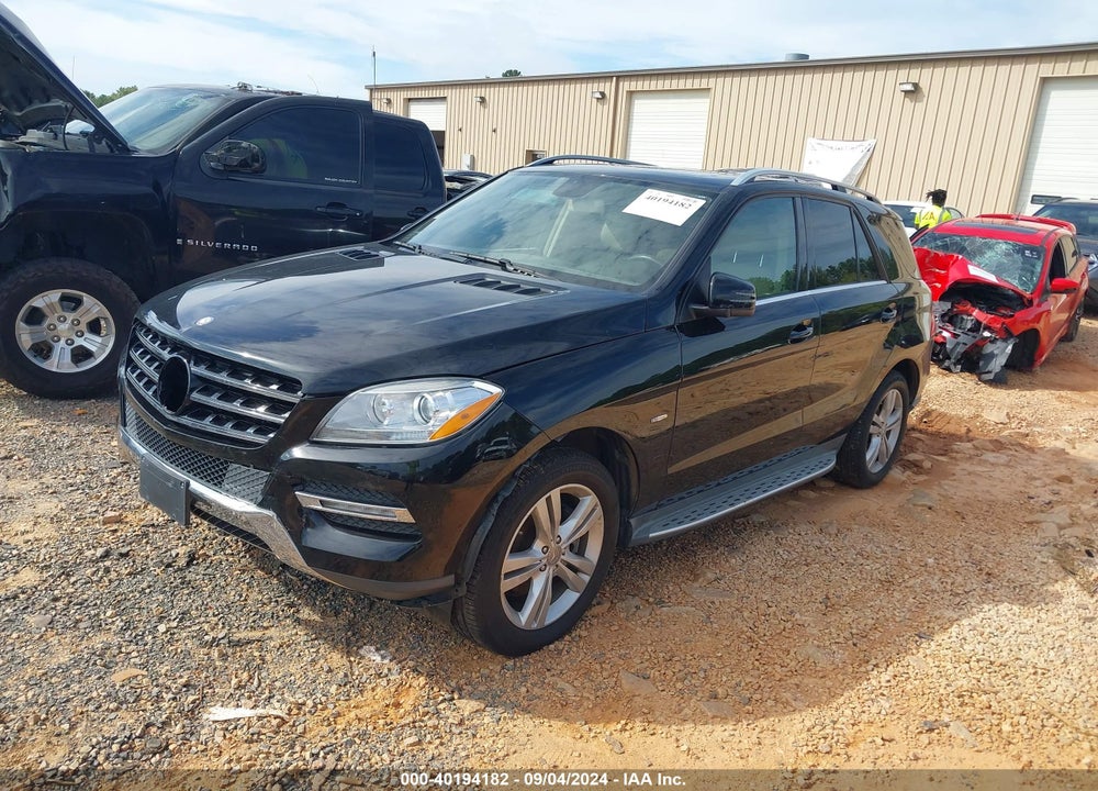 2012 MERCEDES-BENZ ML 350 4MATIC VIN: 4JGDA5HB6CA025089