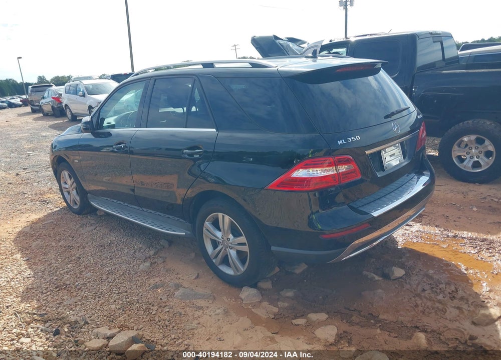2012 MERCEDES-BENZ ML 350 4MATIC VIN: 4JGDA5HB6CA025089