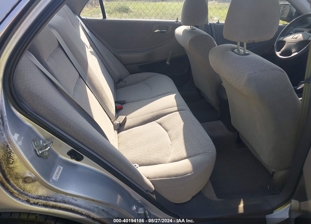 2001 HONDA ACCORD VIN: 1HGCF86681A092543