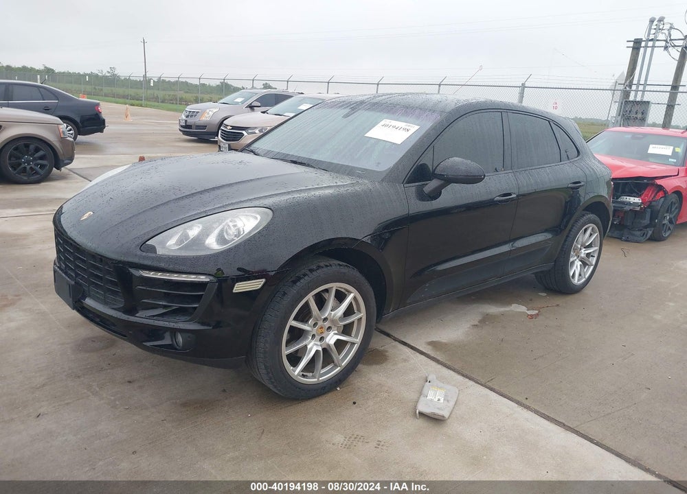 2015 PORSCHE MACAN S VIN: WP1AB2A5XFLB52359