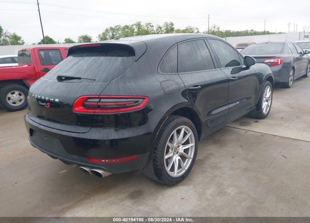 2015 PORSCHE MACAN S VIN: WP1AB2A5XFLB52359
