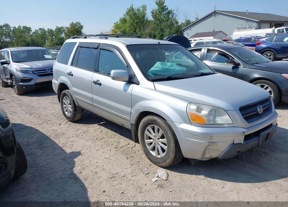 2004 HONDA PILOT EX-L VIN: 2HKYF18584H619008