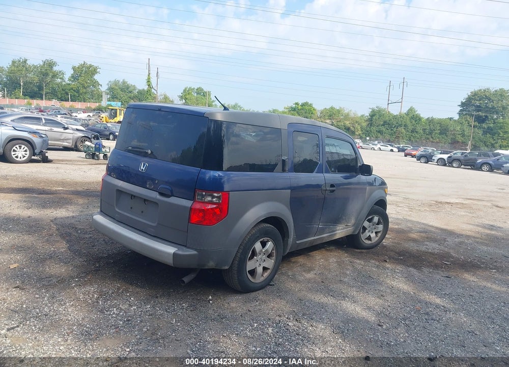 2003 HONDA ELEMENT EX VIN: 5J6YH28523L022943
