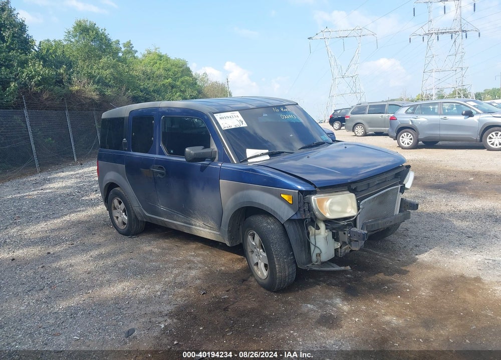 2003 HONDA ELEMENT EX VIN: 5J6YH28523L022943