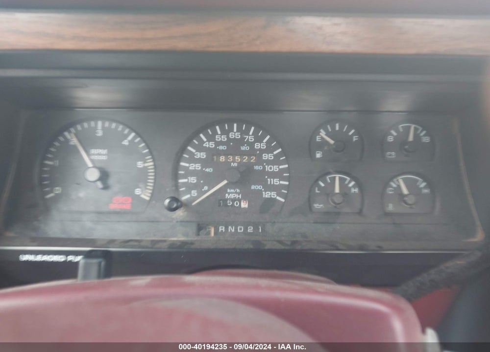 1993 DODGE DAKOTA VIN: 1B7GG23Y9PS157869