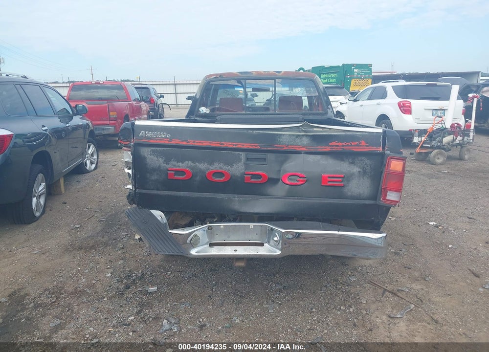 1993 DODGE DAKOTA VIN: 1B7GG23Y9PS157869