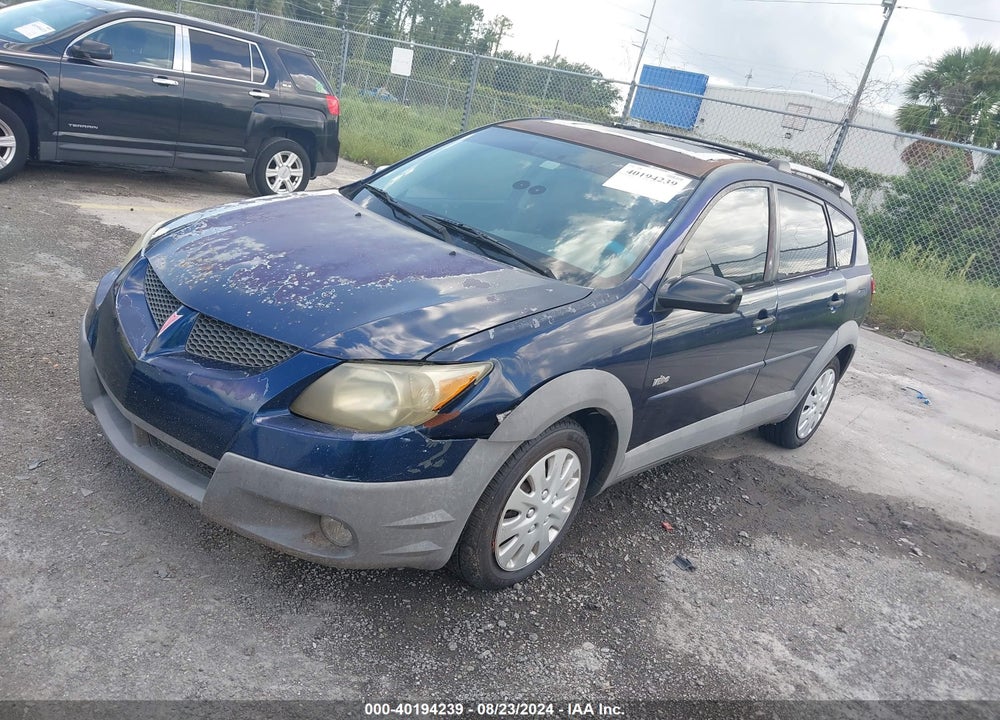 2003 PONTIAC VIBE VIN: 5Y2SL64813Z411006