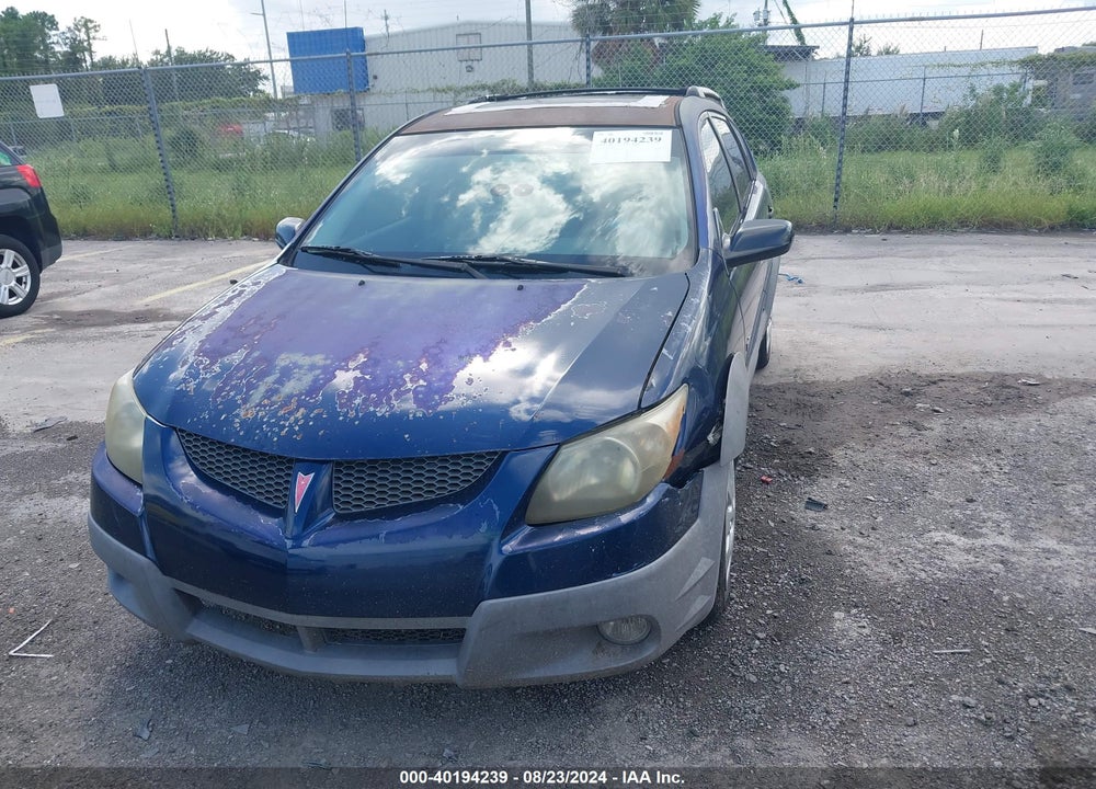 2003 PONTIAC VIBE VIN: 5Y2SL64813Z411006