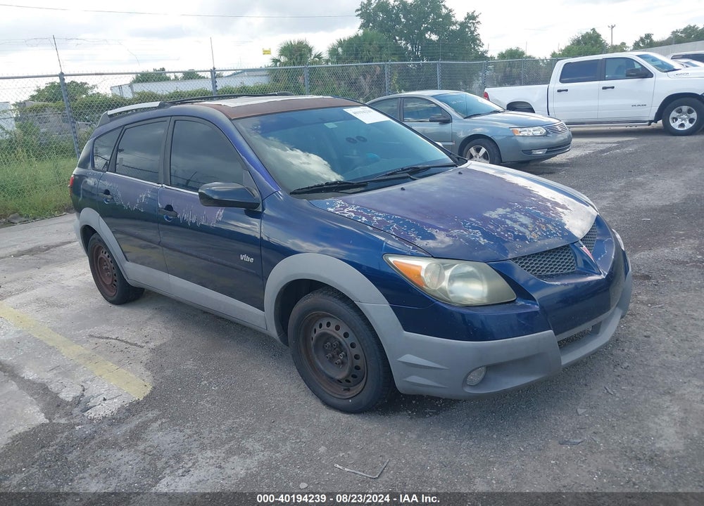 2003 PONTIAC VIBE VIN: 5Y2SL64813Z411006